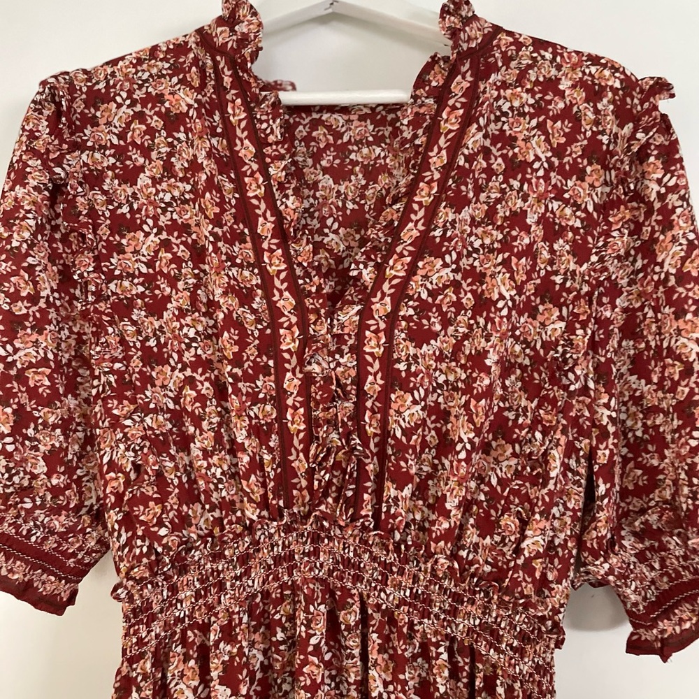 Max Studio peasant dress size XL